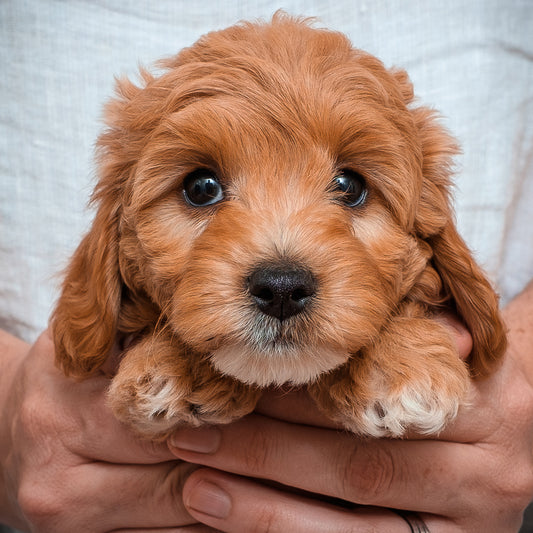 Micro Mini Goldendoodle-Blue Boy RESERVED for Ayella!