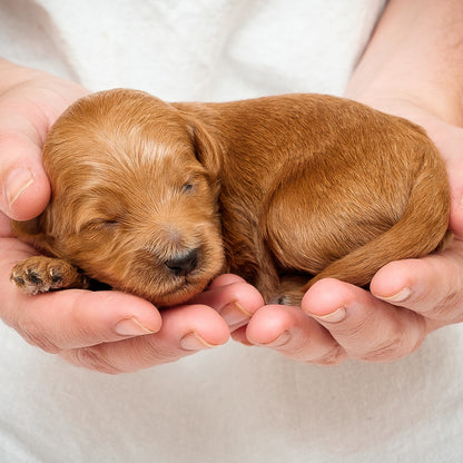 Mini Multigen Goldendoodle - Black Boy - RESERVED for Stephanie
